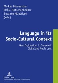 Produktbild: Language in its Socio-Cultural Context