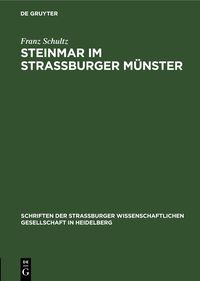 Produktbild: Steinmar im Stra&szlig;burger M&uuml;nster