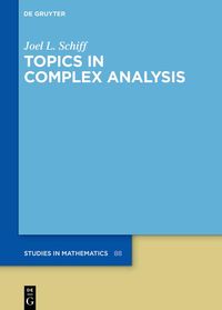 Produktbild: Topics in Complex Analysis