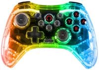 Produktbild: KONIX - Wireless Gamepad - Crystal LED [NSW/PC]