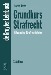 Produktbild: Grundkurs Strafrecht - Allgemeine Strafrechtslehre