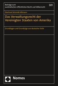 Produktbild: Das Verwaltungsrecht der Vereinigten Staaten von Amerika