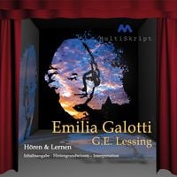 Produktbild: Lessing: Emilia Galotti - H&ouml;ren & Lernen