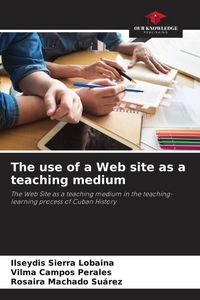 Produktbild: The use of a Web site as a teaching medium