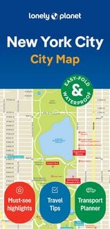 Produktbild: Lonely Planet New York City Map