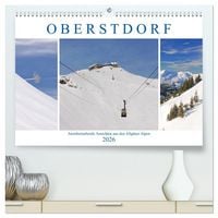 Produktbild: Oberstdorf. Atemberaubende Ansichten aus den Allg&auml;uer Alpen (hochwertiger Premium Wandkalender 2026 DIN A2 quer), Kunstdruck in Hochglanz