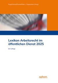 Produktbild: Lexikon Arbeitsrecht im &ouml;ffentlichen Dienst 2025