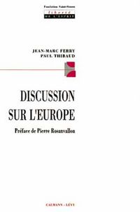 Produktbild: Discussion sur l'Europe