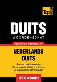 Produktbild: Thematische woordenschat Nederlands-Duits - 9000 woorden