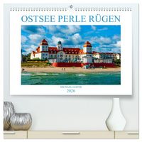 Produktbild: OSTSEE PERLE R&Uuml;GEN Michael Jaster (hochwertiger Premium Wandkalender 2026 DIN A2 quer), Kunstdruck in Hochglanz