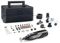 Produktbild: Dremel 8250-5/65 Platinum+ Box 12V F0138250JF Multifunktionswerkzeug 12 V 2 Ah Anzahl mitgelieferte Akkus 2