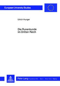 Produktbild: Die Runenkunde im Dritten Reich