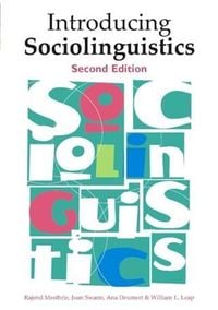 Produktbild: Introducing Sociolinguistics