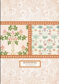 Produktbild: Bl&uuml;tenrosa Notizbuch