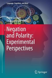 Produktbild: Negation and Polarity: Experimental Perspectives