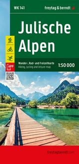 Produktbild: Freytag & berndt Wanderkarte WK 141 Julische Alpen 1:50.000