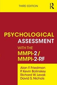 Produktbild: Psychological Assessment with the MMPI-2 / MMPI-2-RF