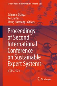 Produktbild: Proceedings of Second International Conference on Sustainable Expert Systems