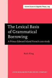 Produktbild: Lexical Basis of Grammatical Borrowing