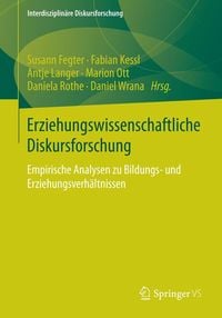 Produktbild: Erziehungswissenschaftliche Diskursforschung