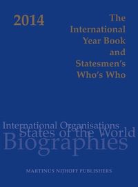 Produktbild: The International Year Book and Statesmen's Who's Who 2014