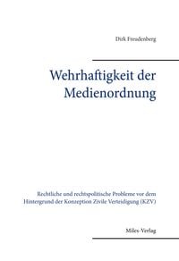 Produktbild: Wehrhaftigkeit der Medienordnung