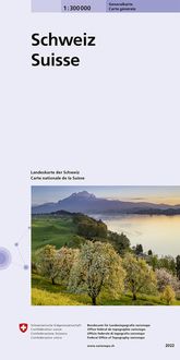 Bild vom Artikel Generalkarte der Schweiz 1:300 000 vom Autor Bundesamt für Landestopografie swisstopo