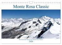 Produktbild: Monte Rosa Classic - Die klassische Tour um das Monte Rosa Massiv (Wandkalender 2026 DIN A4 quer), CALVENDO Monatskalender