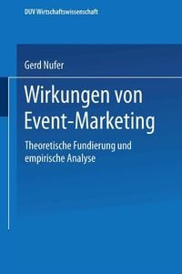 Produktbild: Wirkungen von Event-Marketing