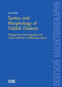 Produktbild: Syntax and Morphology of Yiddish Dialects