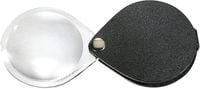 Produktbild: Eschenbach 1740530 Leder-Einschlaglupe Vergr&ouml;&szlig;erungsfaktor: 6 x Linsengr&ouml;&szlig;e: (&Oslash;) 30 mm Schwarz