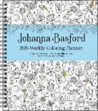 Produktbild: Johanna Basford 12-Month 2026 Weekly Coloring Calendar