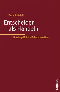 Produktbild: Entscheiden als Handeln