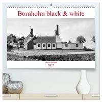 Produktbild: Bornholm black & white (hochwertiger Premium Wandkalender 2027 DIN A2 quer), Kunstdruck in Hochglanz
