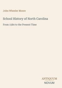 Produktbild: School History of North Carolina