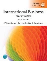 Produktbild: International Business: The New Realities, Global Edition + MyLab Management with Pearson eText (Package)