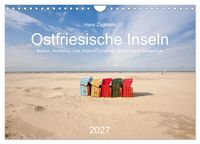 Produktbild: Ostfriesische Inseln (Wandkalender 2027 DIN A4 quer), CALVENDO Monatskalender