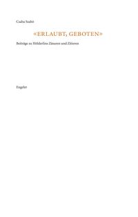 Produktbild: erlaubt, geboten