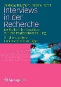 Produktbild: Interviews in der Recherche