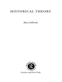 Produktbild: Historical Theory