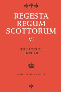Produktbild: Acts of David II (1329-1371)