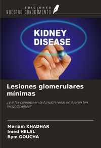 Produktbild: Lesiones glomerulares m&iacute;nimas