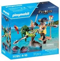 Produktbild: Playmobil&reg; Pirates Pirat mit Balliste 71795