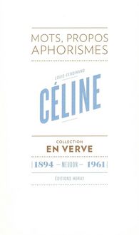 Produktbild: Louis-Ferdinand C&eacute;line en verve