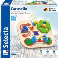 Produktbild: Schmidt Spiele - Selecta - Carusello, Motorikbrett für unterwegs, 19 cm