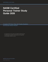 Produktbild: NASM Certified Personal Trainer Study Guide 2026