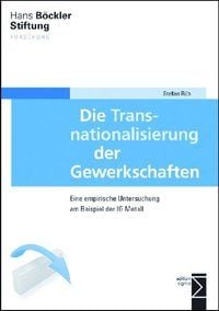 Produktbild: Die Transnationalisierung der Gewerkschaften
