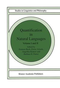 Produktbild: Quantification in Natural Languages