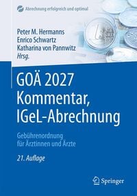 Produktbild: GO&Auml; 2027 Kommentar, IGeL-Abrechnung