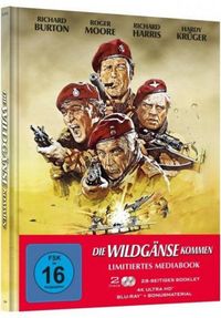 Produktbild: Die Wildg&auml;nse kommen - Limitiertes Mediabook (4K Ultra HD+Blu-ray)